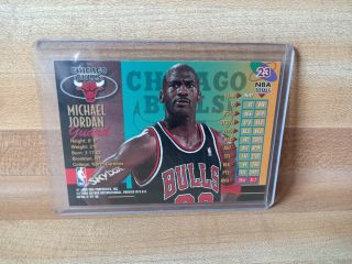 Vintage Michael Jordan Metal Universe 97 - 98 23 Rare NBA Basketball card.  Invest 2