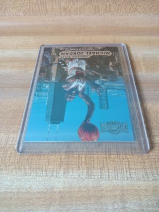 Vintage Michael Jordan Metal Universe 97 - 98 23 Rare NBA Basketball card.  Invest 3