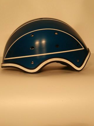 Vintage Rare Helmet Blue Flake Skateboard? Helmet Size Medium.