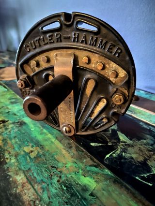 Vintage Cutler Hammer Rheostat Steampunk/industrial Very Rare Find