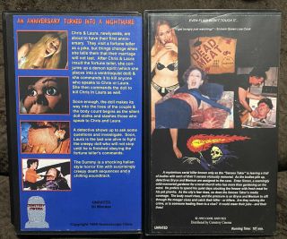 The Dummy/ Dead Meat Cemetery Cinema VHS SOV Gore.  Rare OOP. 2