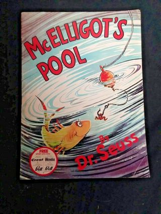 Vtg Rare Dr Suess Book 1975 Promotional Edition Paperback