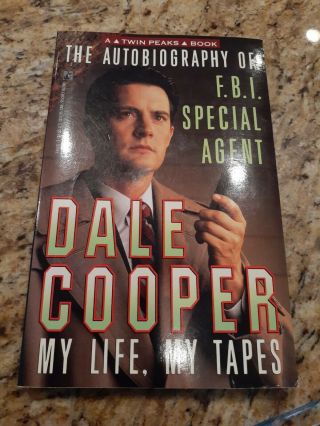 Rare Twin Peaks Book The Autobiography Of Dale Cooper My Life My Tapes