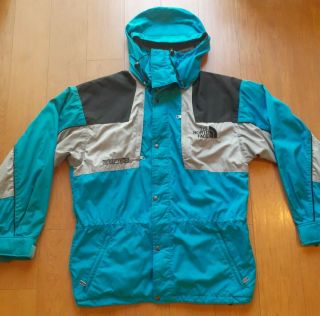 Vintage 90’s The North Face Scot Schmidt Steep Tech Teal Jacket Rare Large