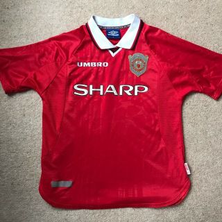 Rare Manchester United 1998/99 Champions League Shirt - Size Medium