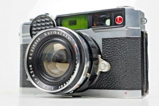 Rare {exc,  } Petri E.  Bn 35mm Rangefinder Film Camera 4.  5cm F/1.  9 From Japan