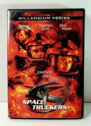 Space Truckers (dvd,  1999) Dennis Hopper Stephen Dorff Rare Oop