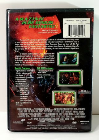 Space Truckers (DVD,  1999) Dennis Hopper Stephen Dorff RARE OOP 2