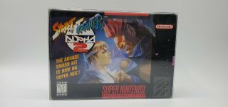 Street Fighter Alpha 2 Snes Cib Rare And Authentic