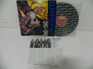 Warrant - Dog Eat Dog 1992 Rare Korea Vinyl Lp W/insert & No Barcode