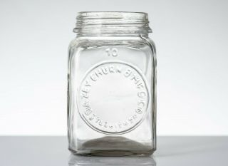 Rare Vintage Dazey Glass Butter Churn 8 Jar Only No Lid No Paddle