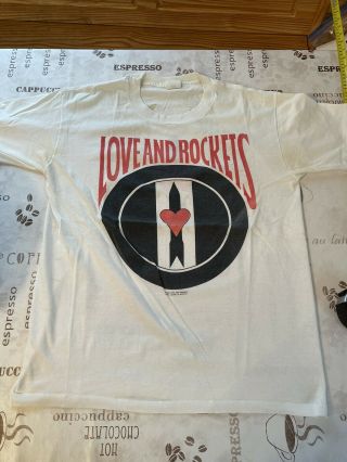 Rare Vintage Love And Rockets So Alive Tour T Shirt