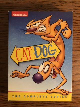 Catdog The Complete Series Cat Dog (dvd,  2014,  12 - Disc Set) Nickelodeon Oop Rare