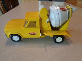 Tonka Toy Jeep Cement Mixer Rare Yellow Color From 1965 Contractor Set