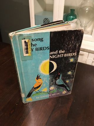 THE SONG OF THE DAY BIRDS AND THE NIGHT BIRDS Dahlov Ipcar 1967 RARE HTF Book 2