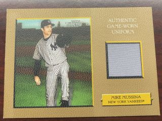 2006 Topps Turkey Red Relics Gold Mm Mike Mussina 21/25 Very Rare