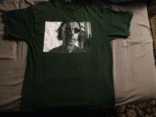 Vintage 1996 Bush T - Shirt Green Men 