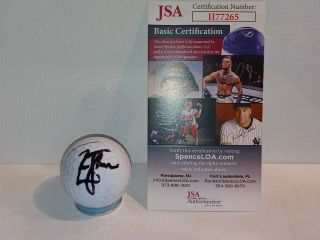 Pga Star Zach Johnson Autographed Signed Golf Ball Jsa Certified Rare Golfball