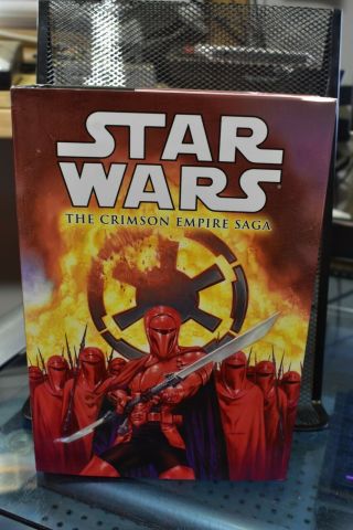 Star Wars The Crimson Empire Saga Dark Horse Deluxe Hardcover Rare Oop Palpatine