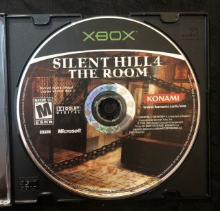 Silent Hill 4 The Room — Rare Disc Only Fast (microsoft Xbox,  2004)