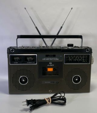 Jvc 9475 4 Band Boombox Stereo Radio Cassette Ghetto Blaster / Rare