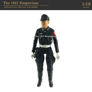 ✙ Rare 1:18 21st Century Toys Ultimate Soldier Wwii German Waffen Ss Nco Figure