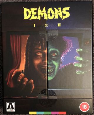 Demons 1 & 2 4k Uhd Hdr Arrow Limited Edition Criterion Quality Argento Oop Rare