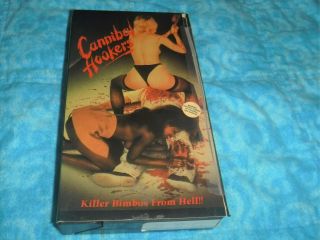 Cannibal Hookers - Very Rare Cult Horror Vhs Sov 1987