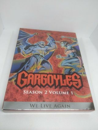 Gargoyles Season 2 Vol 1 Dvd Set Rare
