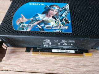 Rare Gigabyte nvidia GeForce GTX 295 and 2