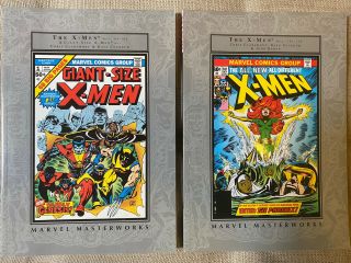 Marvel Masterworks X - Men Vol 1 And 2 Barnes & Noble Edition 2003 Rare Htf Oop