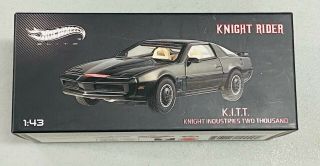 1:43 Knight Rider Kitt - Hot Wheels Elite X5492 - Very Rare
