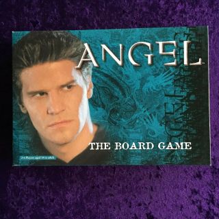 Angel Board Game - Buffy The Vampire Slayer - 2001 Hasbro Milton Bradley Rare