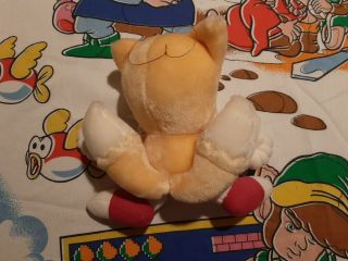 RARE 1998 Pastel Sonic the Hedgehog Tails Plush Toy Japan SEGASonic Fuzzy SEGA 3
