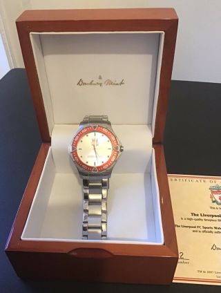 Liverpool Fc Watch - Danbury Limited Edition With Certificate - Unworn Rare