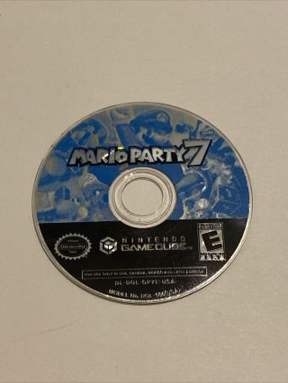 Mario Party 7 (nintendo Gamecube) Disc Only Rare
