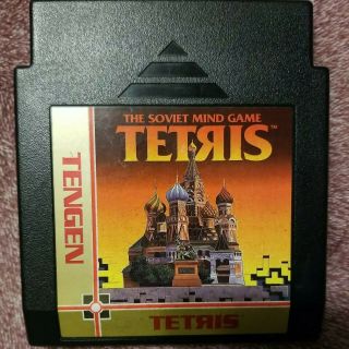 Tetris The Soviet Mind Game (Tengen) (Nintendo Entertainment System,  1988) RARE 3