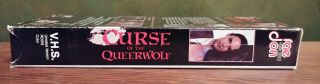 CURSE OF THE QUEERWOLF RAE DON VHS HORROR SOV HTF RARE Mark Pirro 3