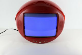 13 " Memorex Msp - Tv1300 Sphere Sputnik Space Age Retro Gaming Tv 2002 Very Rare
