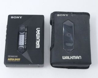 Rare Sony Walkman Wm - 2091 Portable Cassette Player - Powers On / For Repair