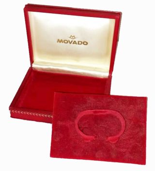 Vintage Rare MOVADO Box Case watch for chronograph M90 and M95 1960` 2