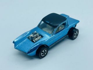 Hot Wheels Redline Python Light Blue/white Interior Rare
