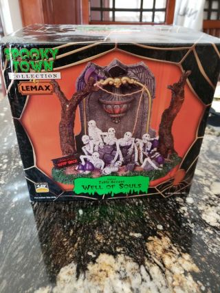 Lemax Spooky Town Well Of Souls 04222 Very Rare 2010 Retired -