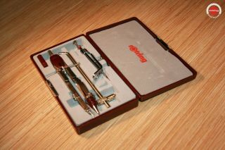 VINTAGE EXTREMELY RARE VINTAGE Rotring Master bow Compass R Art 531 249 2