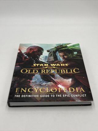 Dk Star Wars The Old Republic Encyclopedia Hardcover Rare W/ Dust Jacket