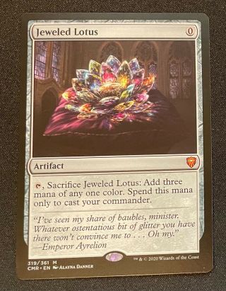 Jeweled Lotus X1 Commander Legends Magic The Gathering Mtg Wizards Mythic