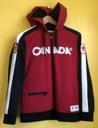Rare Vancouver 2010 Winter Olympic Team Canada Soft Shell Jacket Hudson 