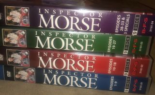 Inspector Morse: Complete Series (dvd,  2012,  36 - Disc Set) Bfs Set Rare Complete