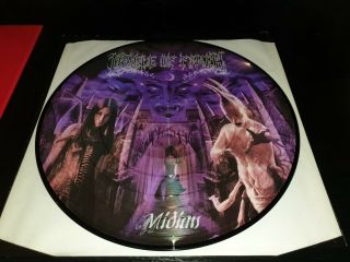Cradle Of Filth Midian Rare Picture Disc Vinyl Lp