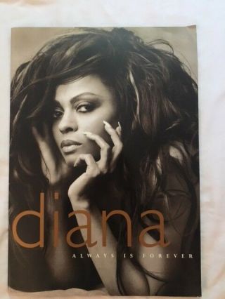 Ultra Rare Diana,  Always Is Forever - Diana Ross Signed Industry Only Book